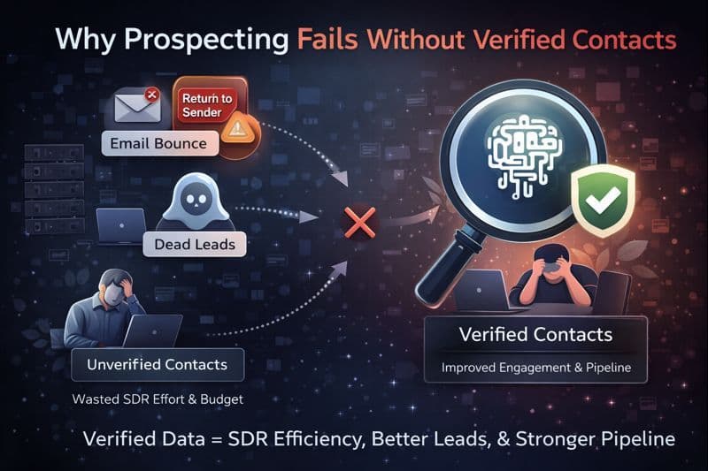 Why Prospecting Fails Without Verified Contacts