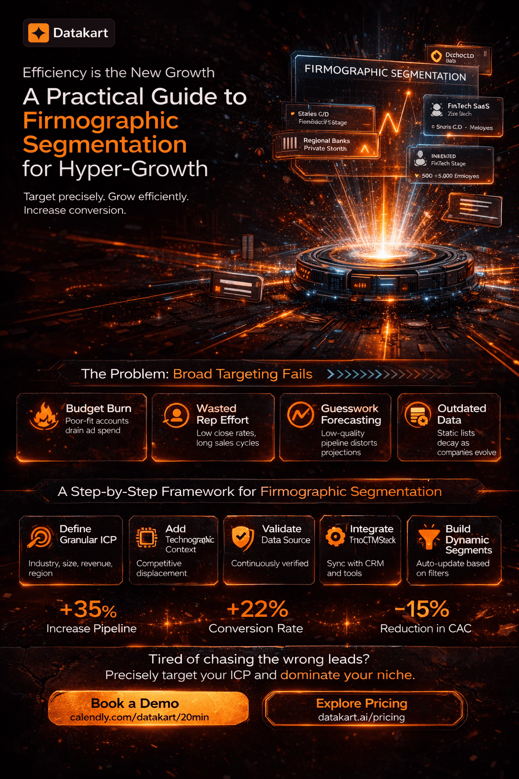 Data-driven segmentation for high-conversion GTM strategy.