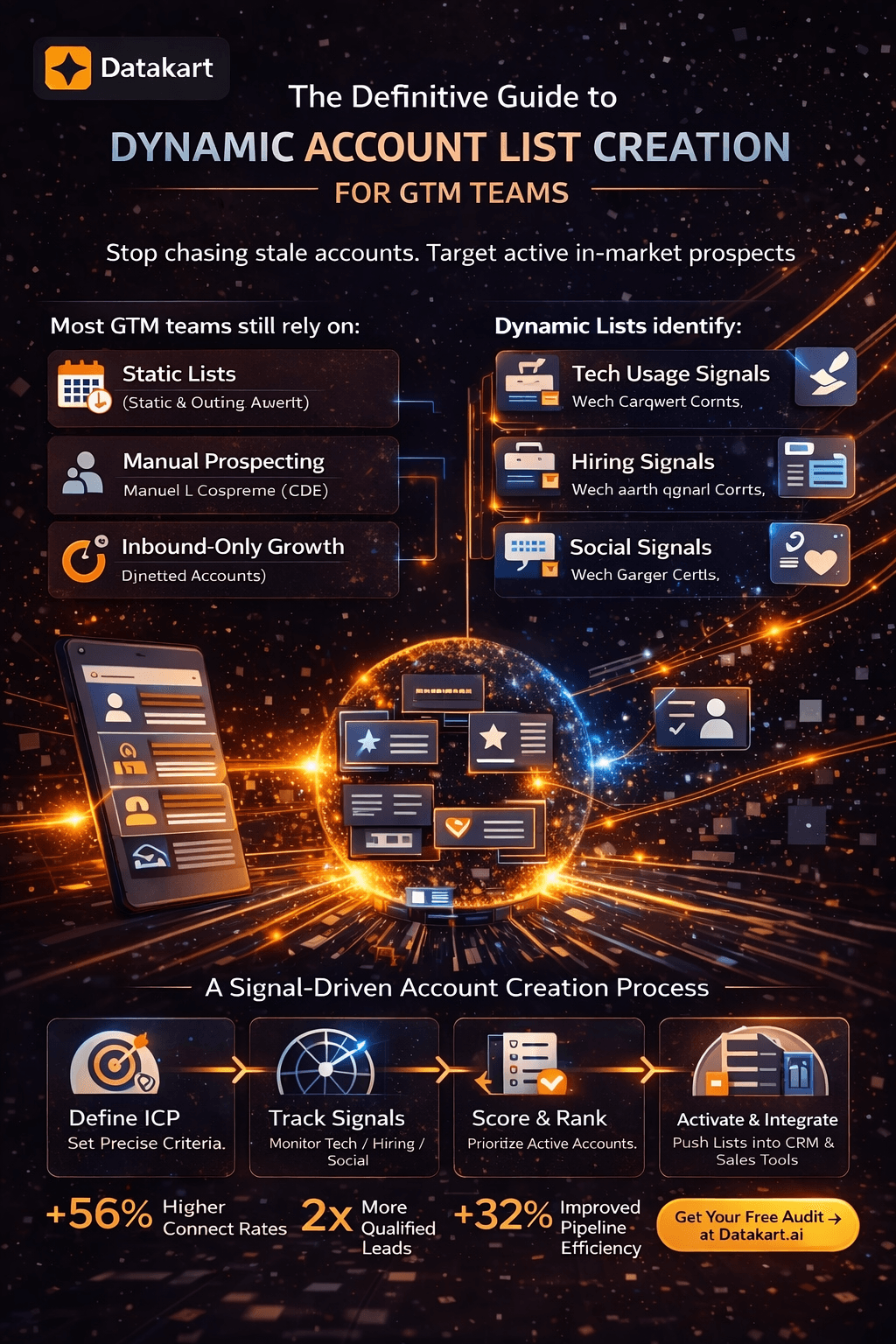 Dynamic account list creation for GTM teams